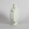 A Chinese Celadon-glazed 'Longevity' Moon Flask (Da Qing Qianlong Nian Zhi Mark) - 4