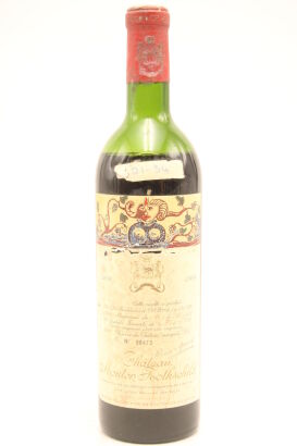 (1) 1968 Chateau Mouton Rothschild, Pauillac