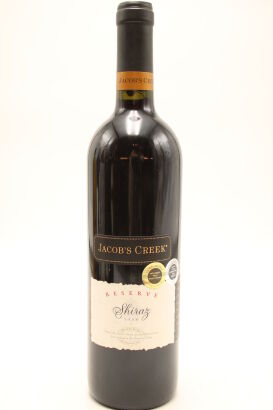 (1) 1998 Jacob's Creek Reserve Barossa Valley Shiraz