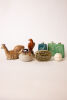 Nine Beneagles Ceramic Whisky Miniatures c1970s in one lot