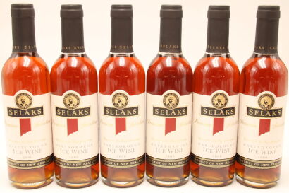 (6) 2000 Selaks Premium Selection Ice Wine, Marlborough, 375ml