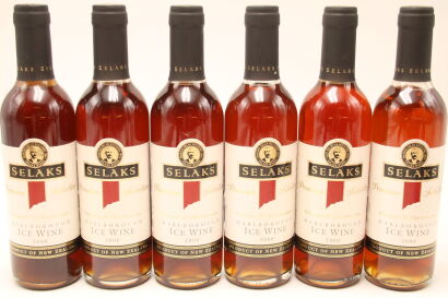 (6) 2000 Selaks Premium Selection Ice Wine, Marlborough, 375ml