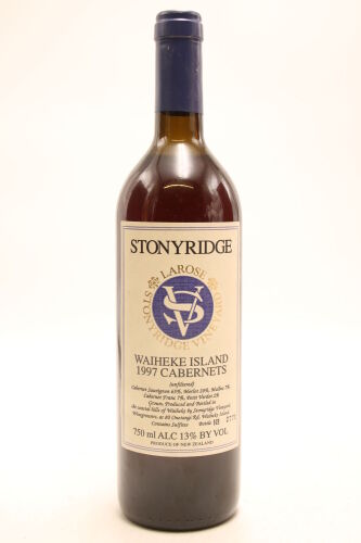 (1) 1997 Stonyridge Vineyard Larose, Waiheke Island