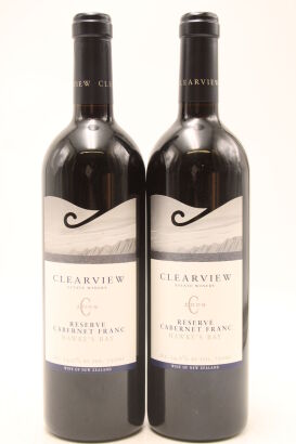 (2) 2009 Clearview Estate Reserve Cabernet Franc, Hawke's Bay
