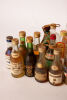 Assorted Chianti & Spirits miniatures in one lot - 6