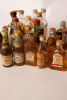 Assorted Chianti & Spirits miniatures in one lot - 7