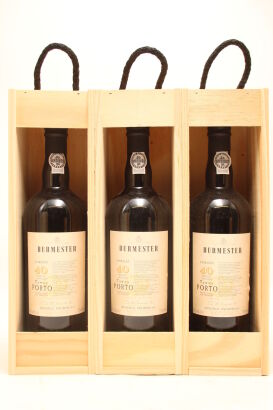 (3) Burmester Tordiz 40 Year Old Tawny Port, Portugal [JR17.5]