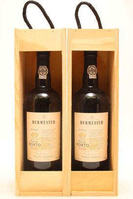 (2) Burmester Tordiz 40 Year Old Tawny Port, Portugal [JR17.5]