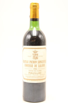(1) 1982 Chateau Pichon Longueville Comtesse de Lalande, Pauillac (TS) [JR18.5]