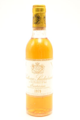 (1) 1979 Chateau Suduiraut, Sauternes, 375ml