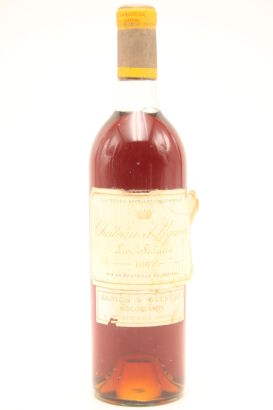 (1) 1962 Chateau d'Yquem, Sauternes [JR18] (STL) (TS)