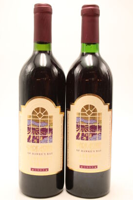 (2) 1993 Park Estate Cabernet Merlot, Hawkes Bay