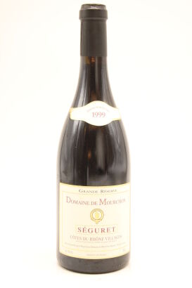 (1) 1999 Domaine de Mourchon Cotes du Rhone Villages Seguret Cuvee Tradition, Rhone