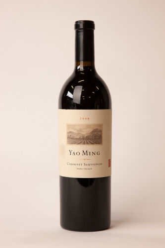 (1) 2009 Yao Ming Cabernet Sauvignon, Napa Valley