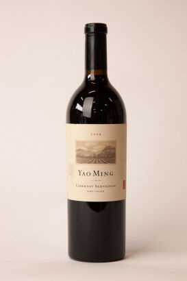 (1) 2009 Yao Ming Cabernet Sauvignon, Napa Valley