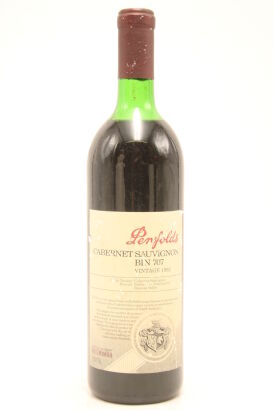 (1) 1992 Penfolds Bin 707 Cabernet Sauvignon, Barossa Valley (US)