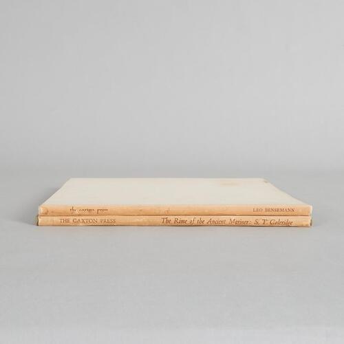 S.T. COLERIDGE, LEO BENSEMANN Two Titles