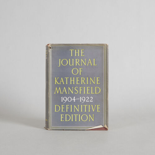 KATHERINE MANSFIELD The Journal of Katherine Mansfield, edited by J. Middleton Murray