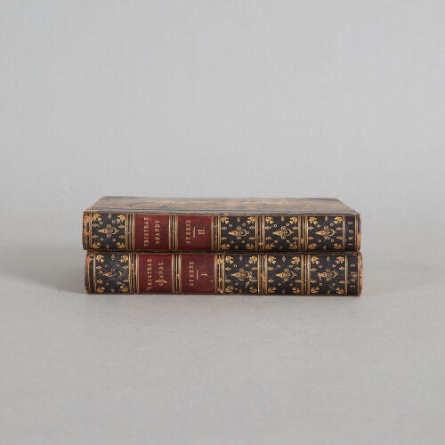LAURENCE STERNE The Life and Opinions of Tristram Shandy, Gentleman by The Rev. Laurence Sterne, M.A. To which is added The Sentimental Journey with illustrations by George Cruikshank