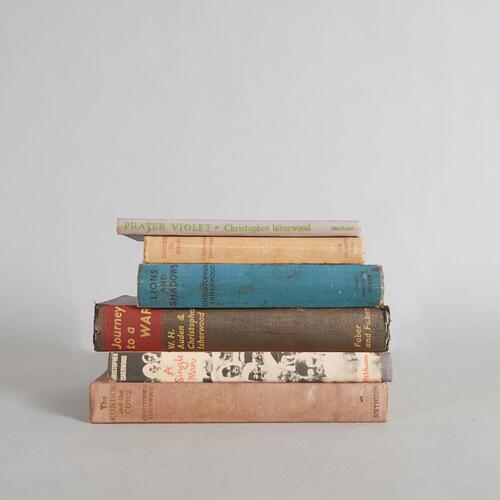 CHRISTOPHER ISHERWOOD, W.H. AUDEN Six Titles