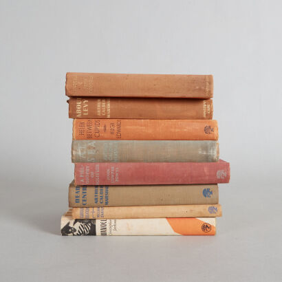 JOHN CONNELL, ARTHUR CALDER-MARSHALL, JOHN COWPER POWYS, HUGH EDWARDS, WILLIAM D'ARFREY, CHRISTOPHER JACKSON, Eight Titles