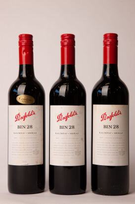 (3) 2007 Penfolds Bin 28 Kalimna Shiraz, Barossa