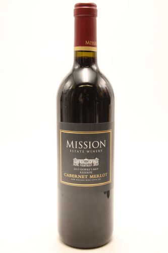 (1) 2013 Mission Estate Reserve Cabernet Merlot, Gimblett Gravels [RC18.5]