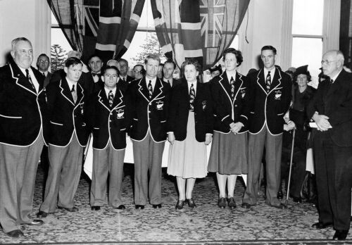 Members of the 1948 New Zealand Olympic team, 1948