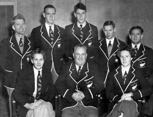 Members of the 1948 New Zealand Olympic team, 1948