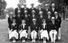 The New Zealand Olympic team photographed in their official uniforms at Kensington Gardens in London, 1952