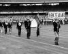 The New Zealand team marches during the opening ceremony in Melbourne, 1956