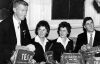 Members of New Zealand Olympic team depart for the 1960 Olympic Games in Rome, 1960