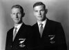 New Zealand Olympic team members Peter Snell and Murray Halberg, 1960