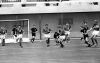 New Zealand's hockey team defeats Britain at the Komazawa Hockey field in Tokyo, 1964