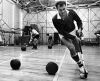 New Zealand's Olympic hockey team captain Alan Patterson during a training session, 1972