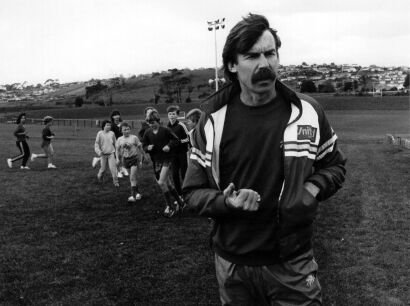 New Zealand runner Dick Quax, c1980