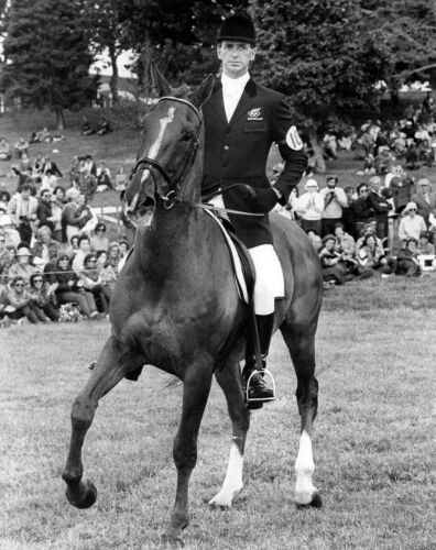 New Zealand horseman and Olympic gold medalist Mark Todd, 1986