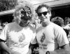 New Zealand canoeist Ian Ferguson with Dragon boat racer Robert Donnelly, 1986