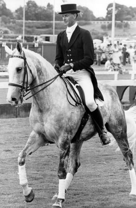 New Zealand horseman and Olympic gold medalist Mark Todd, c1980s