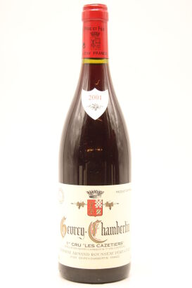 (1) 2001 Domaine Armand Rousseau Pere et Fils Les Cazetiers, Gevrey-Chambertin Premier Cru [JR17]