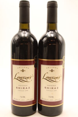 (2) 1998 Orlando Lawson's Shiraz, Padthaway