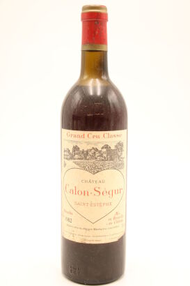 (1) 1982 Chateau Calon-Segur, Saint-Estephe [JR17] (US)