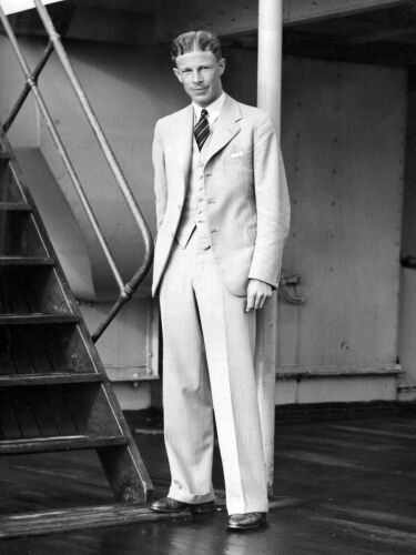 New Zealand runner Jack Lovelock aboard the S.S. Monterey, 1936