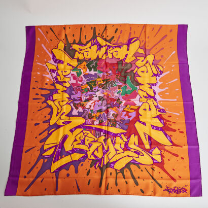 Hermes Silk Scarf