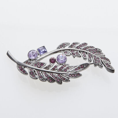 Givenchy Leaf Brooch