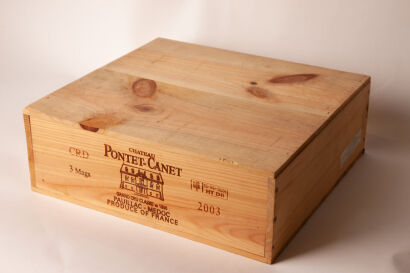 (3) 2003 Chateau Pontet Canet, Pauillac 1500ml (OWC)