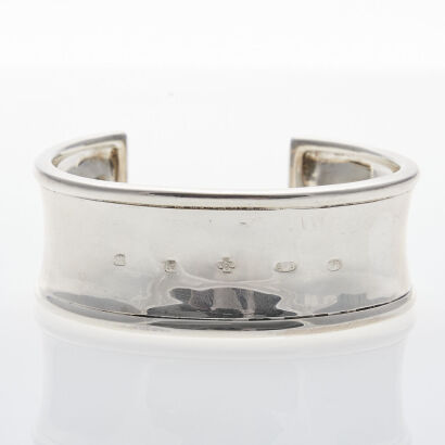 Heavy Silver Cuff Bracelet