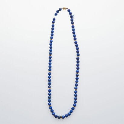 18ct Lapis Lazuli Necklace