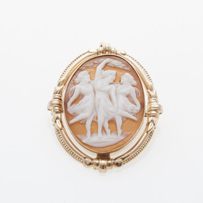 10ct Shell Cameo