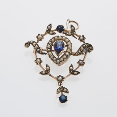 9ct Victorian Brooch